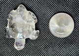 Clear Quartz Rutilated Turtle Carving 🐢💚🐢