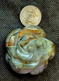 Labradorite Crystal 3D Rose Carving ✨🌹🥀✨😍