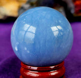 Angelite Crystal Sphere 💙🪽😇👼🔮
