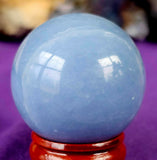 Angelite Crystal Sphere 💙🪽😇👼🔮