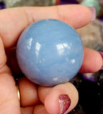 Angelite Crystal Sphere 💙🪽😇👼🔮