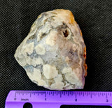 LG. Partially Polished/Raw Flower Agate Crystal Point 💎🌸🌷