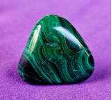 Genuine Malachite Crystal Tumble 🌱💚🍃