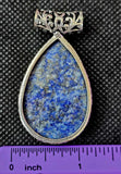 Silver Plated Lapis Lazuli Teardrop Shaped Pendant ✨⚜️💙📿