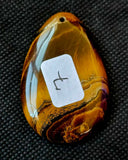 LG. Drilled Tiger Ore Crystal Cabochon # 1😍🐅⚜️