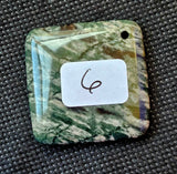 Drilled Green Swiss Opal Crystal Cabochon 💚📿🍏