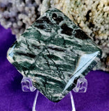 Drilled Green Swiss Opal Crystal Cabochon 💚📿🍏