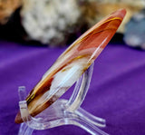 LG. Drilled Smelter Glass Crystal Cobochon 💛📿❤️