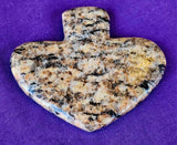 Yellow Jasper Spade Crystal Trinket Dish ♠️✨💛