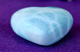Larimar Crystal Puffy Heart 🌀💠💙