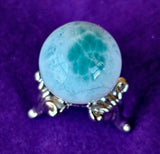 Larimar Crystal Sphere 🌊🔮💎💠