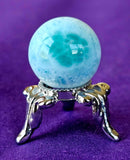 Larimar Crystal Sphere 🌊🔮💎💠