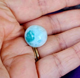 Larimar Crystal Sphere 🌊🔮💎💠