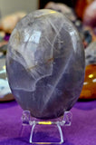 LG. Blue Rose Quartz Crystal Palmstone 💙✨💎🥀🌹