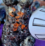 XL. Yooperlite Crystal Female Torso Sculpture ✨🤩🖤