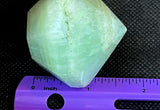 LG. Pistachio Calcite Crystal Diamond 💎💍💚