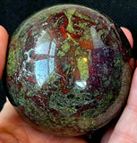 Dragon's Blood Crystal Sphere 🐲💚🔮❤️🐉