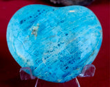 LG. Blue Apatite Crystal Puffy Heart 💙✨🔵💙