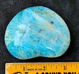 LG. Blue Apatite Crystal Puffy Heart 💙✨🔵💙