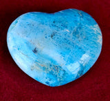 LG. Blue Apatite Crystal Puffy Heart 💙✨🔵💙