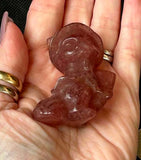 MD. Assorted Crystal Witch Kitty Flying on Broomstick Figurine 🐈🧙‍♀️🧹