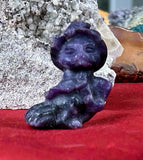 MD. Assorted Crystal Witch Kitty Flying on Broomstick Figurine 🐈🧙‍♀️🧹