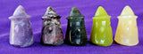 Assorted Crystal Spooky Ghost w/Hat Carving 👻🧙‍♀️✨