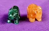 SM. Assorted Crystal Animal Carvings 🐈🦅🐘🐸