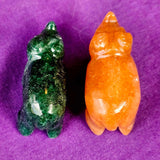 SM. Assorted Crystal Animal Carvings 🐈🦅🐘🐸