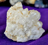 Raw Sugar Quartz Specimen w/Iron Staining ✨🤍💎