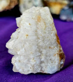 Raw Sugar Quartz Specimen w/Iron Staining ✨🤍💎