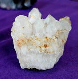 Raw Sugar Quartz Specimen w/Iron Staining ✨🤍💎