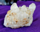 Raw Sugar Quartz Specimen w/Iron Staining ✨🤍💎