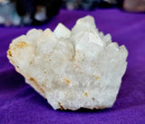 Raw Sugar Quartz Specimen w/Iron Staining ✨🤍💎