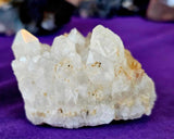 Raw Sugar Quartz Specimen w/Iron Staining ✨🤍💎