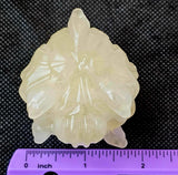 Yellow Calcite Crystal Medusa Head Carving 😍💛🐍