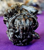 Yooperlite Crystal Medusa Head Carving 😍🤍🖤🧡🐍