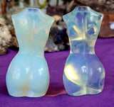 Opalite Crystal Female Torso Carving ✨♀️🤍
