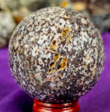 Ocean Jasper Crystal Sphere 🪸✨🔮🌊