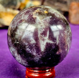 Unicorn Stone Crystal Sphere 💜🔮🦄🌌✨
