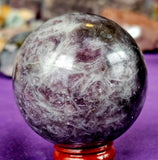 Unicorn Stone Crystal Sphere 💜🔮🦄🌌✨