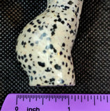 Dalmatian Jasper Crystal Female Torso Carving 🖤♀️🤍