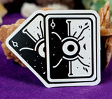 Black and White Evil Eye 🧿 Enchanted Sticker