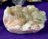 Raw Peach Stilbite Crystal Specimen ✨❇️🍑