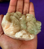 Raw Peach Stilbite Crystal Specimen ✨❇️🍑