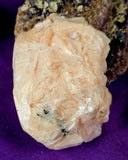 Raw Peach Stilbite Crystal Specimen ✨❇️🍑