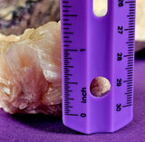 Raw Peach Stilbite Crystal Specimen ✨❇️🍑