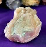Raw Peach Stilbite Crystal Specimen ✨❇️🍑