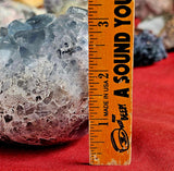 LG. Raw Blue Celestite Crystal Egg Geode 💙🍳🐣🥚🔵