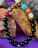 Handmade 'Capricorn' Zodiac Themed Crystal Intention Bracelet 🐐📿♑